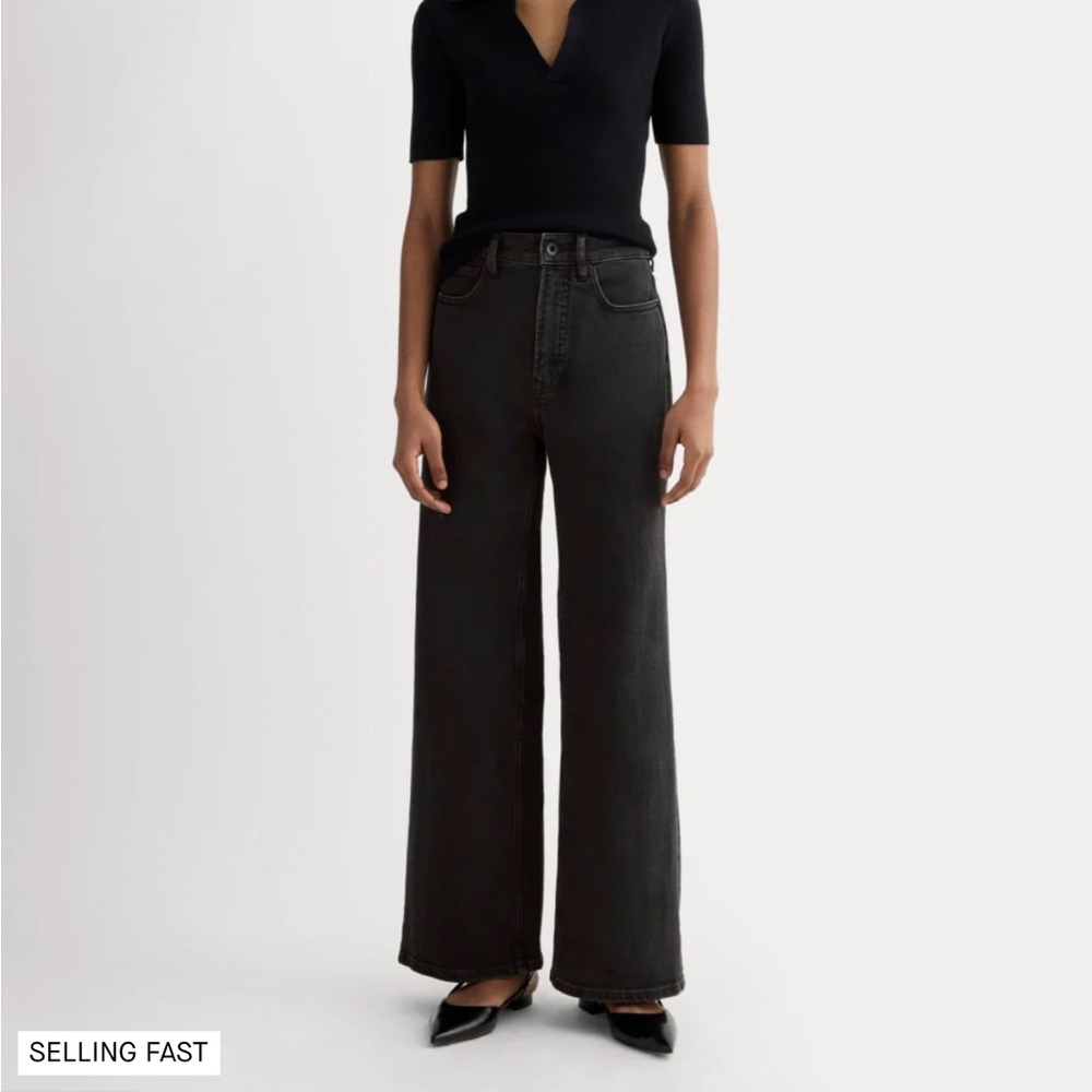 Everlane The Way-High® Sailor Jean 26 Long Washed Black